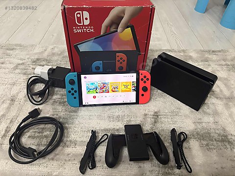Çipli Nintendo Switch OLED 64GB + 128GB (Türkçe Oyunlar