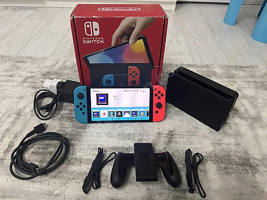 Çipli Nintendo Switch OLED 64GB + 128GB (Türkçe Oyunlar