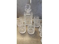 Paşabahçe kristal takım.