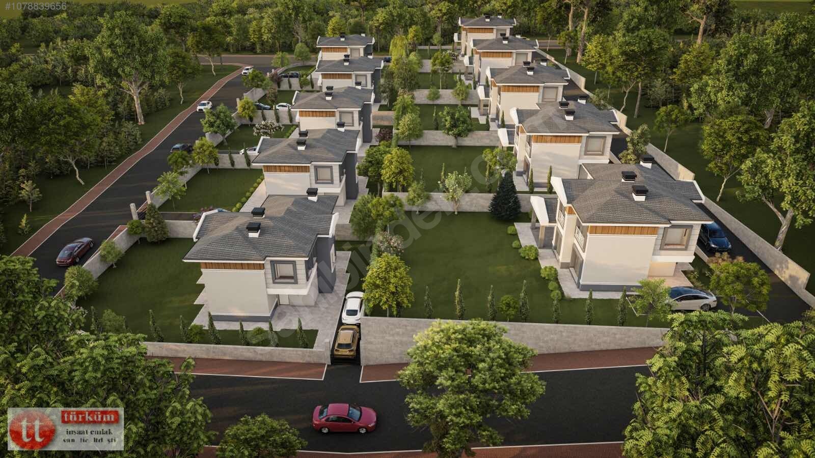 BECENDE MUHTEŞEM MANZARALI 10 ADET VİLLA 2025 TESLİM Satılık Villa