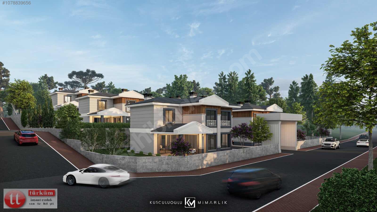 BECENDE MUHTEŞEM MANZARALI 10 ADET VİLLA 2025 TESLİM Satılık Villa