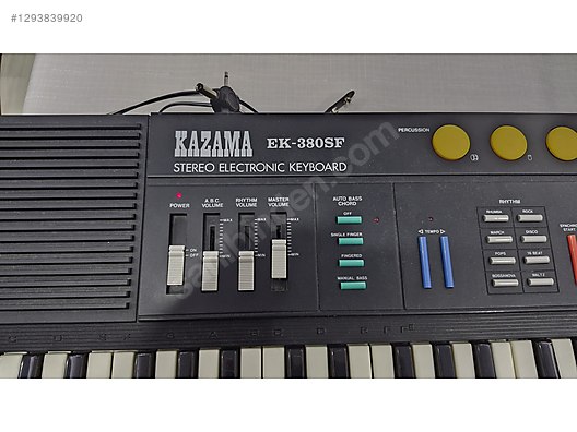KAZAMA EK-380SF STERIO ELECTRONIC KEYBOARD ORG on sahibinden.com