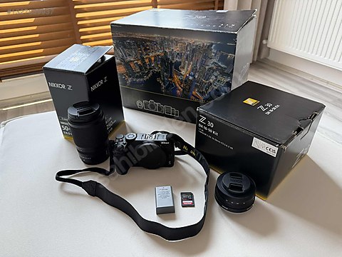 nskz様オーダー Aynasız / Nikon / Z30 / Nikon Z30 Çift Lensli Full Set - Kusursuz