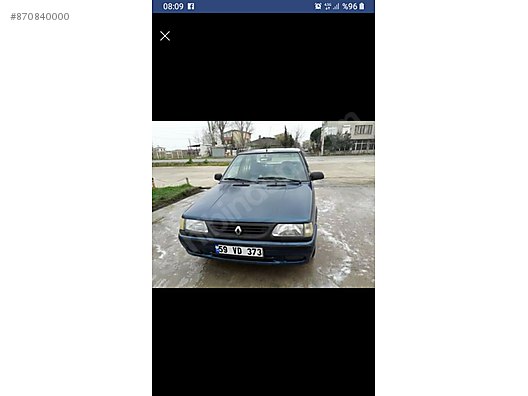Renault R 9 1 4 Broadway Rn Orjinal Rn 98 Yeni Kasa At Sahibinden Com 870840000