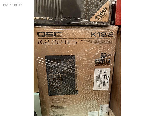 QSC K12.2 Sıfır Kapalı Kutu 2 adet+Soft Case(Tek Fiyatıdır