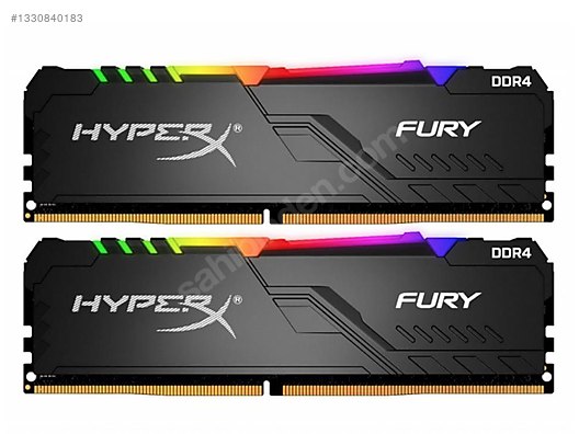 HyperXFury16*2 DDR4-3200 箱付き Kingston HyperX Fury 2x8 GB DDR4-3200 CL16 sahibinden.comda