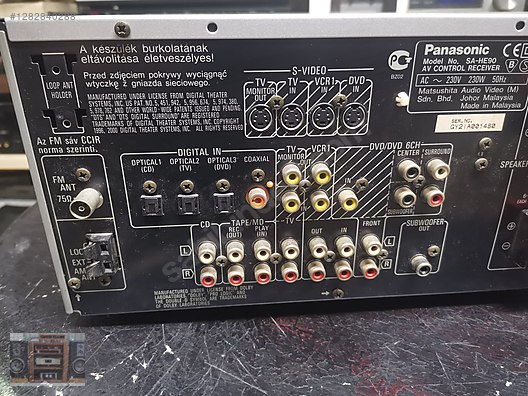 İkinci El ve Sıfır Alışveriş / Ev Elektroniği / Ev Müzik Sistemleri / Amfi / Panasonic