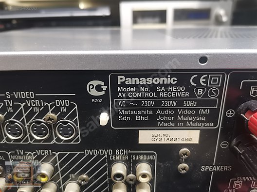 Mağazadan Panasonic Amfi