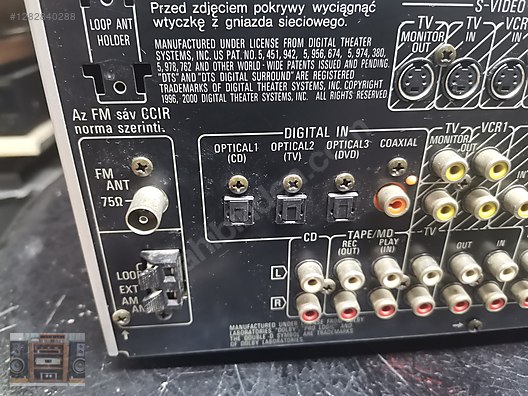 Panasonic Receiver Amfi - PANASONİC SA-HE90 RDS ÖZELLKLİ STEREO RECEİVER ANFİ