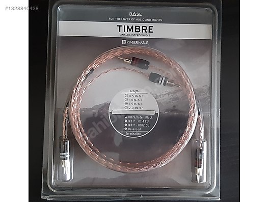 Kimber Kable Timbre ULTRATIKE RCA Cable 1.5m on sahibinden.com