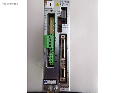 Sanyo Denki PY2A015A Servo Sürücü Servo Amplifier sahibinden.comda