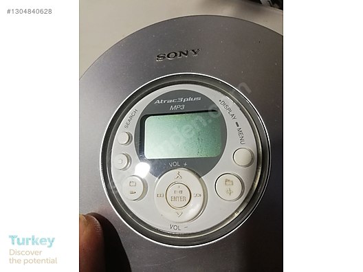 Sony de-ne319 atrac3plus MP3 CD çalar walkman TEK ADET PİLLE ÇAL