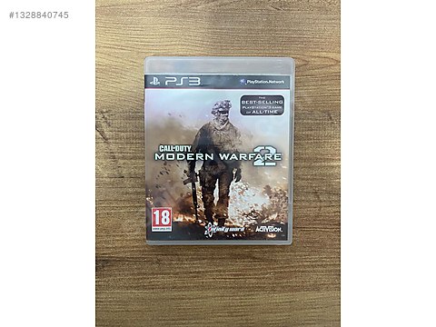 PlayStation 3 call of duty modern warfare 2 çiziksiz temiz oyun