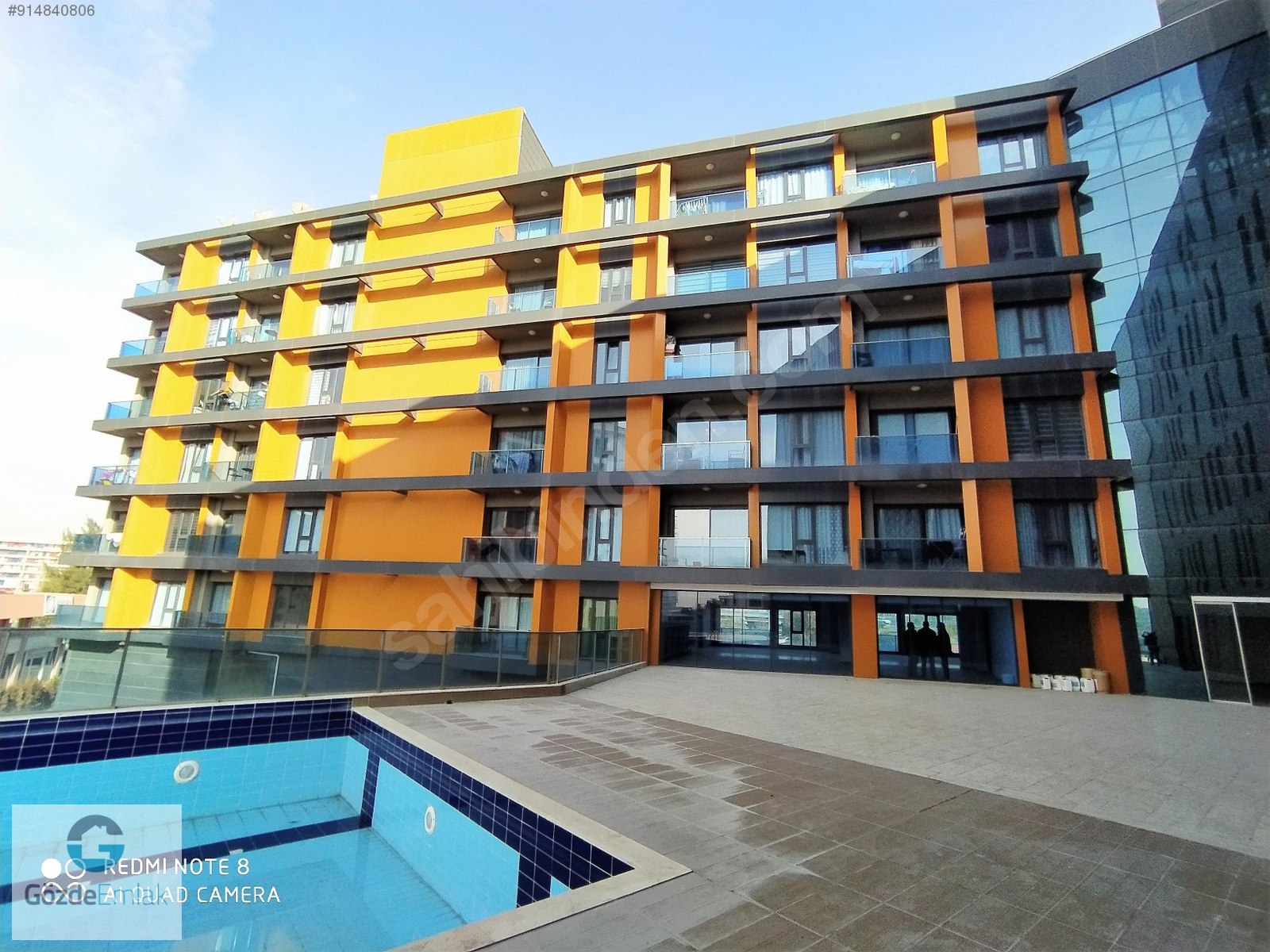 For Rent / Flat / Bornova Borncity Rezidans da Kiralık 1+0 Eşyasız