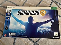 SIFIR BANDROLÜ AÇILMAMIŞ GUİTAR HERO LIVE XBOX