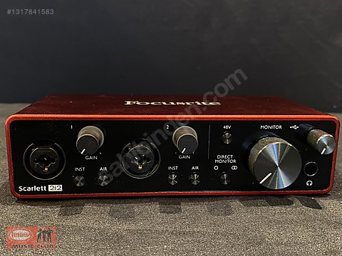 Focusrite Scarlett 2i2 Gen 3 USB 2 Preamp Ses Kartı sahibinden