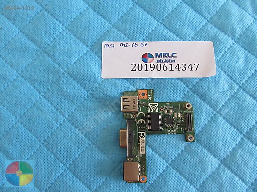 Msi Ms 16gp Usb Vga Port At Sahibinden Com 699841818