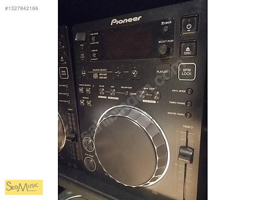 Pioneer CDJ-350 Çift Set (2 Adet) Temiz Kullanılmış Sorunsuz