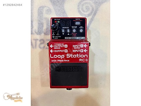 Boss RC-3 Loop Station - Efekt Pedalı ve Diğer Enstrüman Yan ...
