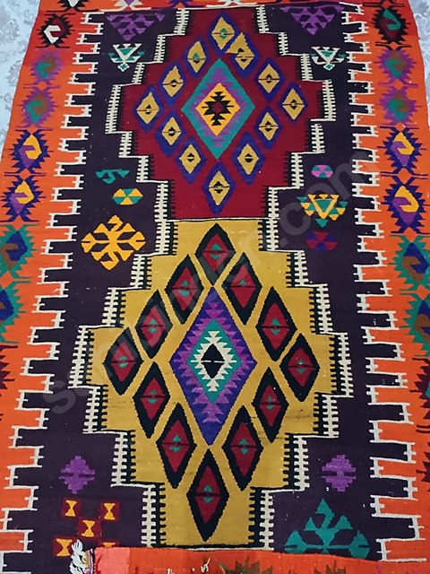 ANTİKA 70 YILLIK EL DOKUMA SIFIR KİLİM