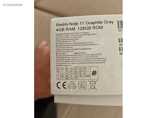 Used & Brand New Items / Cell Phones & Accessories / Cell Phones / Xiaomi / Redmi Note 11