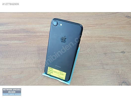Resim Apple iPhone 7 İkinci El TR | 32 GB | Siyah İkinci El İPHONE 7 SİYAH 32 GB - PİL %97