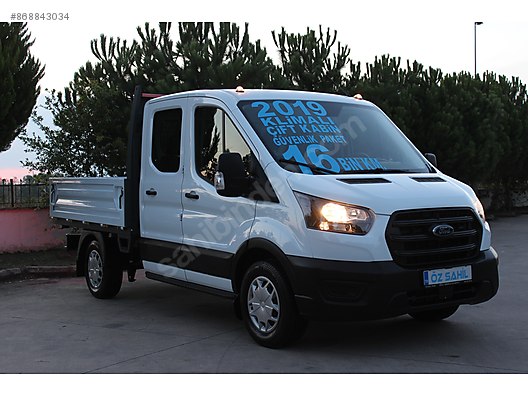 ford trucks transit 350 m dual cab oz sahil den 2019 350m cift kabin guvenlik paket klima 16bin km at sahibinden com 868843034
