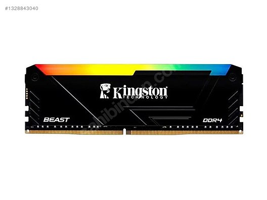 Kingston Fury Beast RGB 16GB DDR4 3200MHz CL16 RAM sahibinden