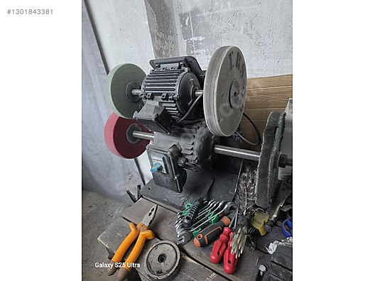 Zembil 4 kafa bıçak bileme makinası - İkinci El Elektrikli