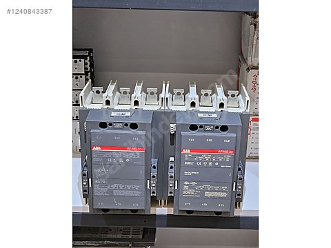 ABB AF460-30 250KW KONTAKTÖR - Sigorta ve Yapı Malzemeleri sahibinden ...