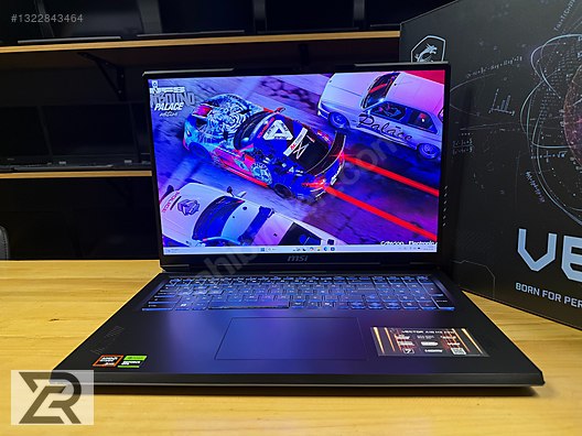 MSI / MSİ VECTOR R9 9955HX 32GB RAM 1TB SSD RTX 5070Tİ 18'' 2.5K