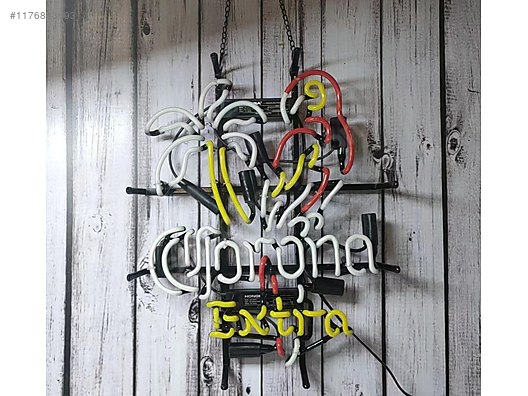 Corona extra orjinal cam neon tabela ( LED NEON DEĞİLDİR ) - Toplu