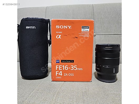 Lensler / Sony Zeiss FE 16-35mm F4 ZA OSS SEL1635Z Kutulu + B+W