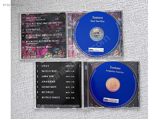 SANTANA * SOUL SACRIFICE & ACAPULCO SUNRISE * 2006 * 2xCD - Müzik