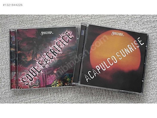 SANTANA * SOUL SACRIFICE & ACAPULCO SUNRISE * 2006 * 2xCD - Müzik