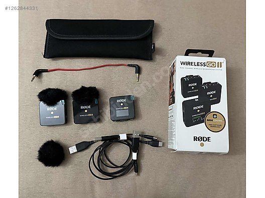 Mikrofon / Rode Wireless Go II sahibinden.comda - 1262844331