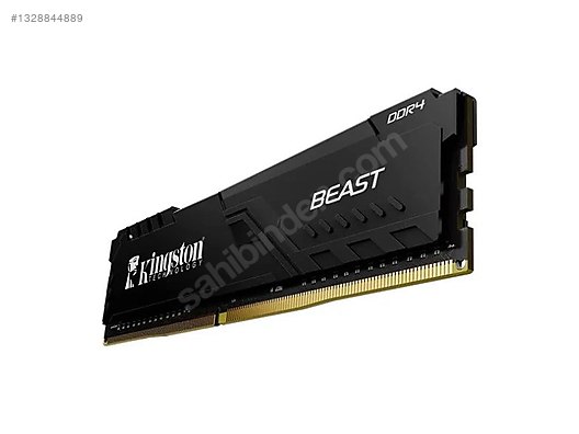 Kingston Fury Beast 32GB Tek Modül DDR4 3200MHz CL16 sahibinden