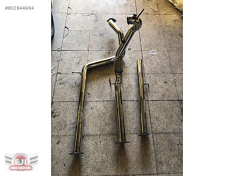 otomobil arazi araci egzoz polo 1 6 tdi komple duz boru egzoz sistemi krom al tak flansli sahibinden comda 802844984