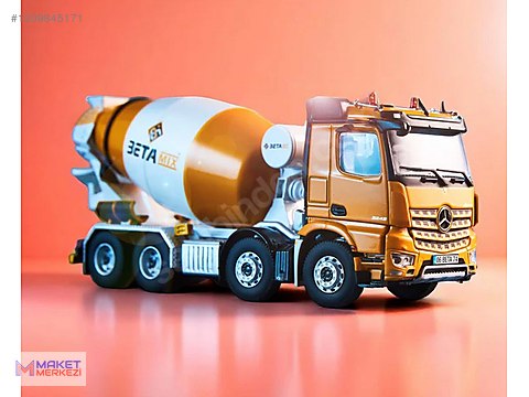 NZG Diecast Model 1/50 Mercedes - Benz Beton Mikseri İş Makinesi