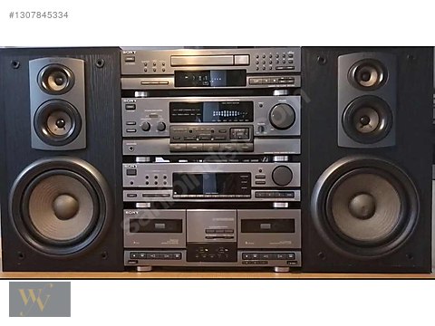Koleksiyonluk efsanevi Sony LBT-D 509 müzik seti - İkinci El Sony