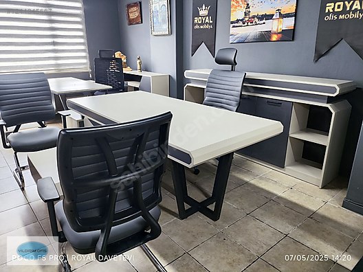 YENİ MODEL YENİ RENK KOLTUKLAR DAHİL ROYAL OFİS MOBİLYA - Makam Oda ...