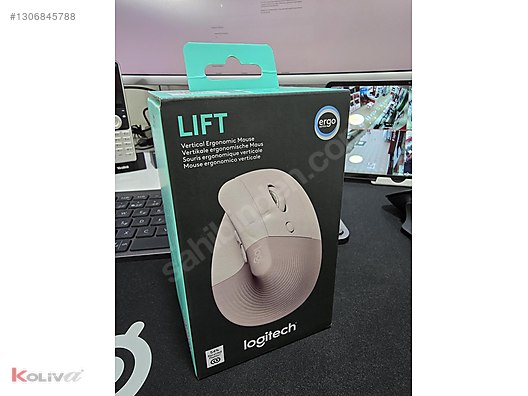 Logitech Lift 910-006478 Pembe Dikey Sessiz Ergonomik KABLOSUZ