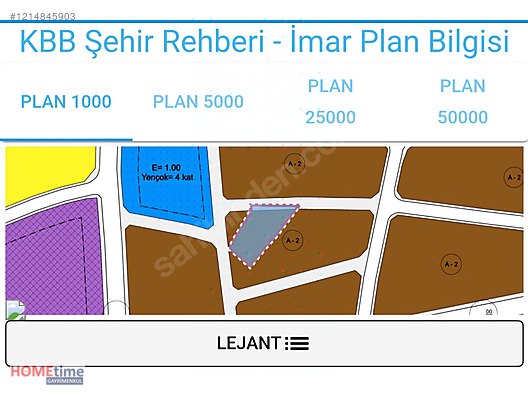 HOMEtime DAN AKBAL DA İMARLI 811 M2 ARSA #1214845903