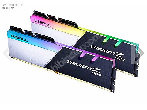 G.SKILL Trident Z Neo 8GB 2枚セット 計16GB G.Skill Trident Z Neo RGB 16 GB (2x8) Ram sahibinden.comda