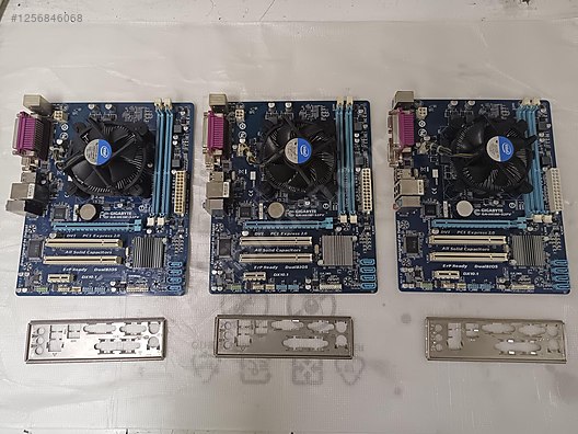 Anakart GA-H61M-S2PV + İntel Pentium G2030 - Anakart ve Tüm Masaüstü Bilgisayar Parçaları sahibinden.com'da