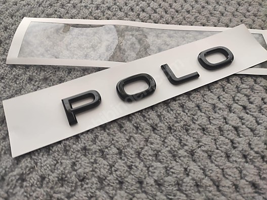 Otomobil & Arazi Aracı / Dış Aksesuar / VW POLO BAGAJ YAZI LOGO