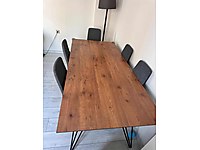 İder Metal Ayaklı Yemek Masası Takımı