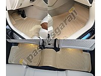 Kaiser Mercedes-Benz ML ( W164 ) Bej 3D Havuzlu Paspas,2006-2011 #1283846916