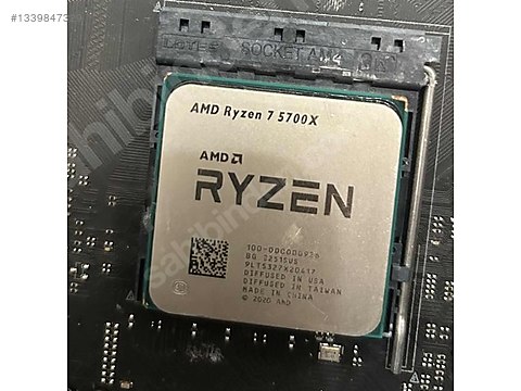 AMD Ryzen 7 5700X İşlemci sahibinden.comda - 1339847329