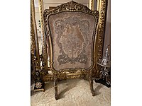 ANTİKA ŞÖMİNE ÖNÜ AHŞAP SİPERLİK